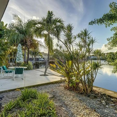 Waterfront Apartment Private Patio Pool Fort Lauderdale Extérieur photo