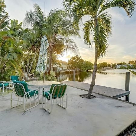 Waterfront Apartment Private Patio Pool Fort Lauderdale Extérieur photo